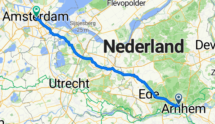Arnhem to Amsterdam (Netherlands)
