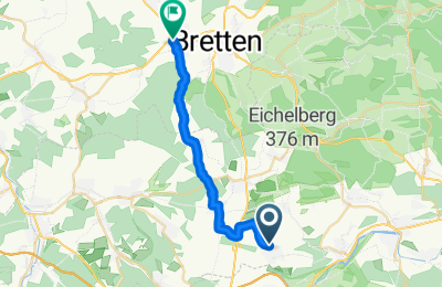 Route in der Bikemap App öffnen