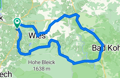 Route in der Bikemap App öffnen