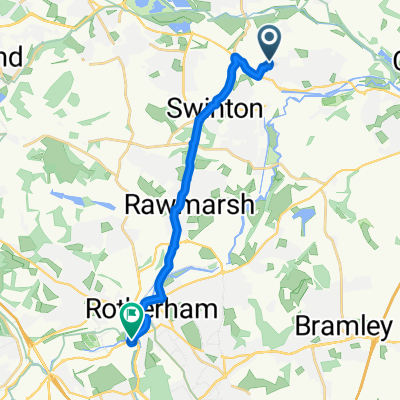 Steady ride in Rotherham