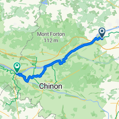 Villandry (haut des lys) - Montsoreau (bussy)