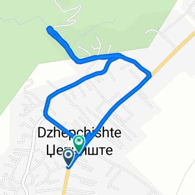 Snail-like route in Tetovo