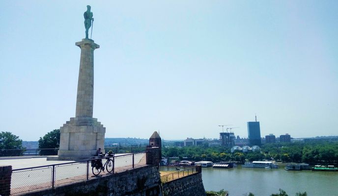 Photo 1 of the Bikemap route "17 Belgrade-Kovin"