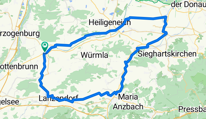 Perschlingtalradweg- Tullnradweg