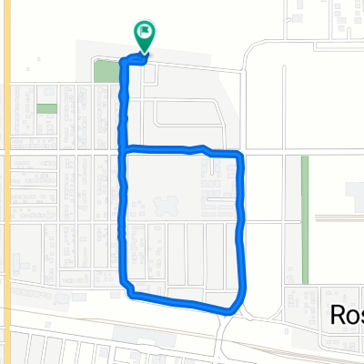 Moderate route in Camrose