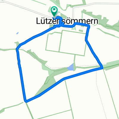 Einfache Fahrt in Kutzleben