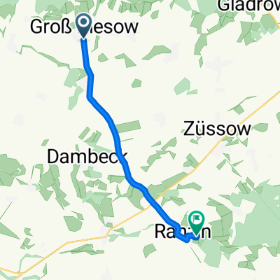 Moderate Route in Züssow