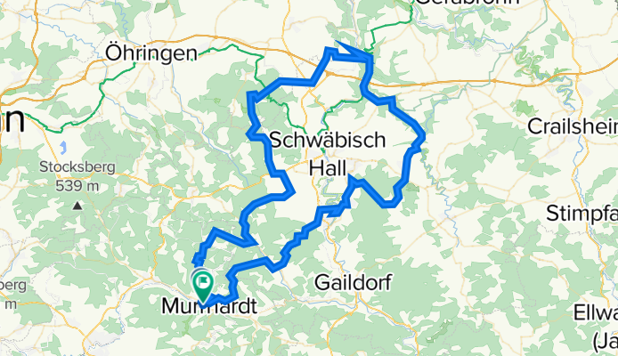 Open this route in Bikemap Web