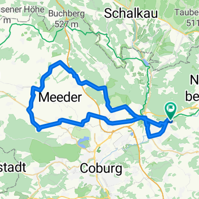 Landkreis Coburg ganz oben (Mirsdorf)