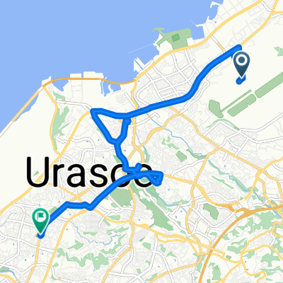 Relaxed route in Naha-Shi