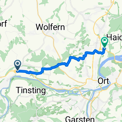 Gemütliche Route in Steyr