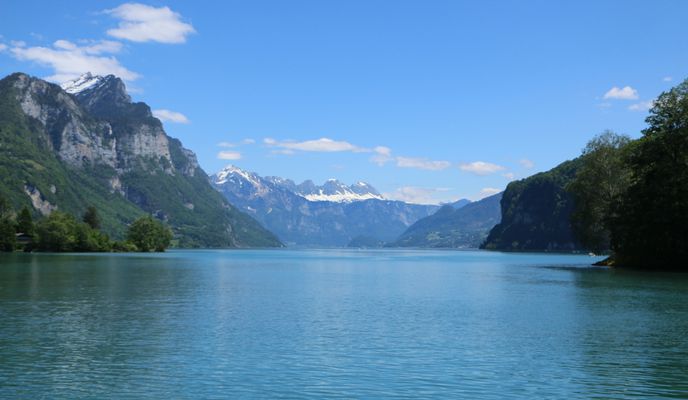Foto 2 der Bikemap-Route "Tiefencastel - Thusis - Chur - Sargans - Walensee - Glarus"