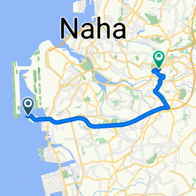 Steady ride in Urasoe-Shi