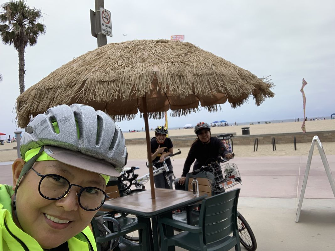 Steady ride in Huntington Beach