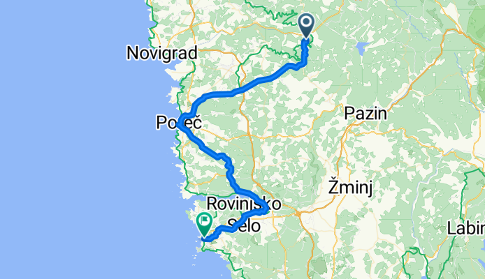 003 - MOTOVUN - POREC - ROVINJ
