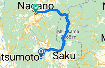 Route in der Bikemap App öffnen