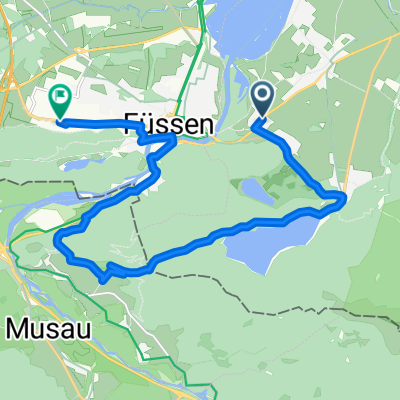 Zwei MTB-Routen nach'm Alpsee