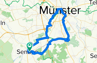 Route in der Bikemap App öffnen