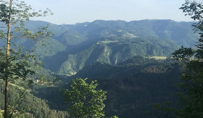 Foto 1 der Bikemap-Route "Idrija - Bukovo - Cerkno - Idrija"