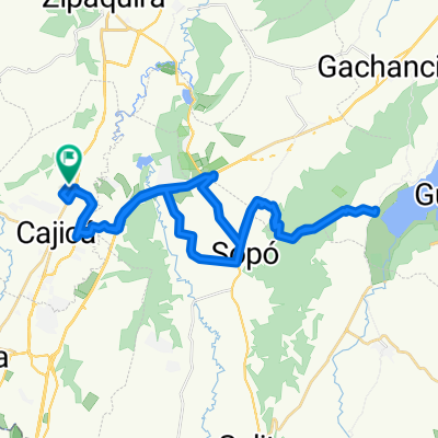Cajicá - Briceño - Sopó - Embalse Tomine Guatavita
