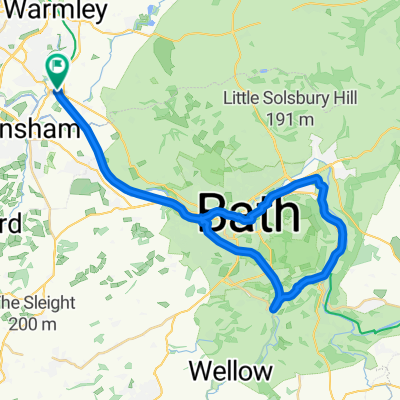 Bitton Bath two tunnels loop