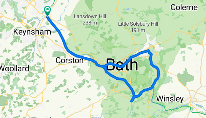 Bitton Bath two tunnels loop
