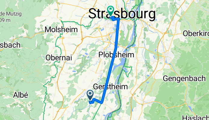 Tout droit à l'intérieur Strasbourg