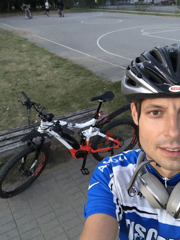 Relaxed, partly off road route in Kaunas