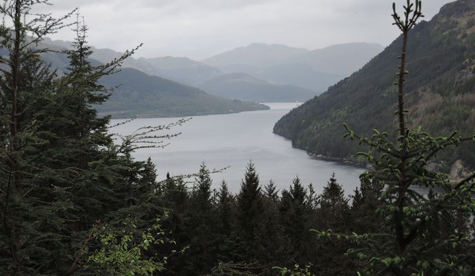 Photo 1 of the Bikemap route "Dunoon to Lochgoilhead"