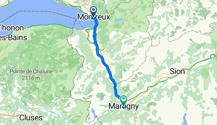 Montreux - Martigny