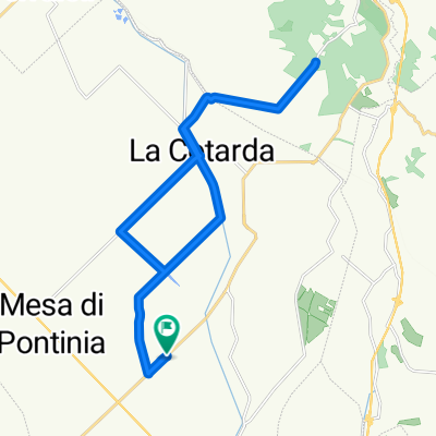 Percorso simile a una lumaca in Pontinia