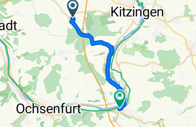 Route in der Bikemap App öffnen