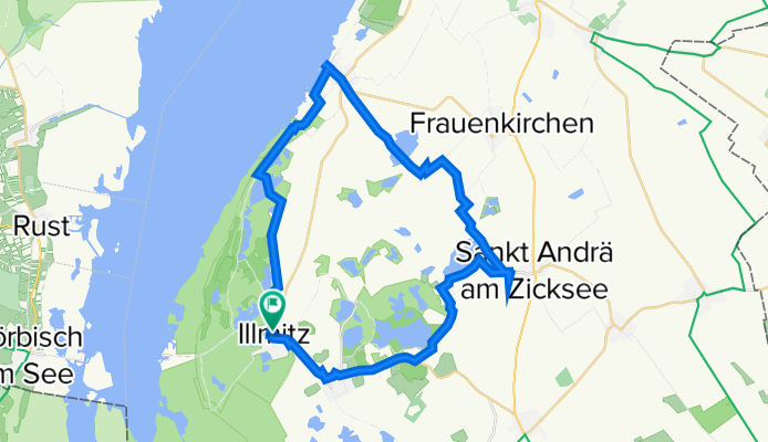 Illmitz-Podersdorf-St.Andrä am Zicksee-Illmitz