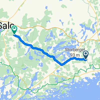 Slow ride in Siuntio Kk