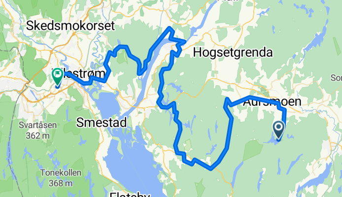 Hjem fra skævtur
