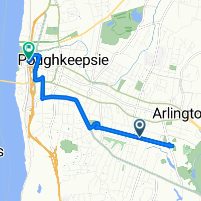 Train Station Bike Route