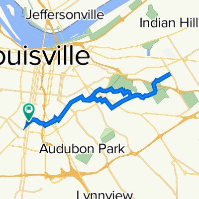 U of L to Seneca Park and back