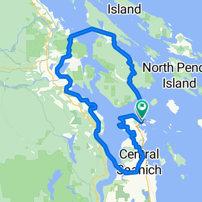 Three Ferries from Swartz Bay