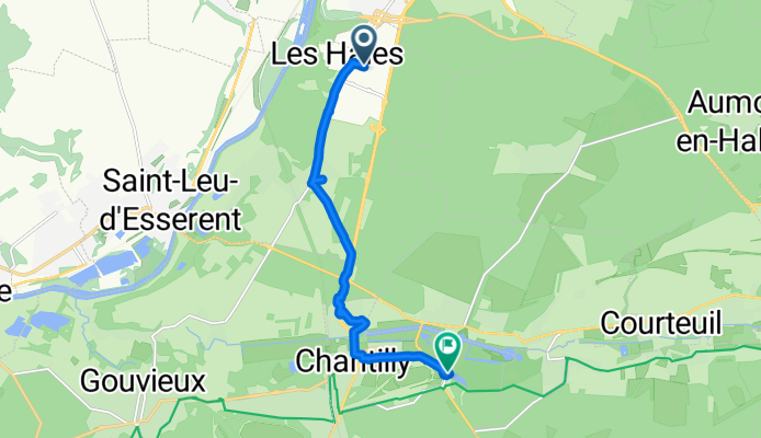 Creil al Castillo de Chantilly