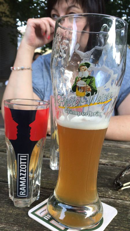 Langsame Fahrt in Stockheim