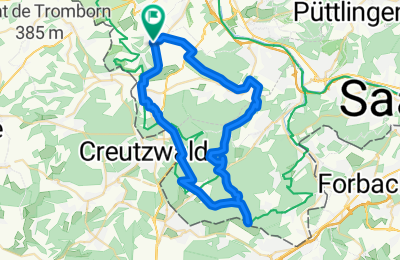 Route in der Bikemap App öffnen