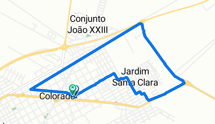 Rota relaxada em Colorado