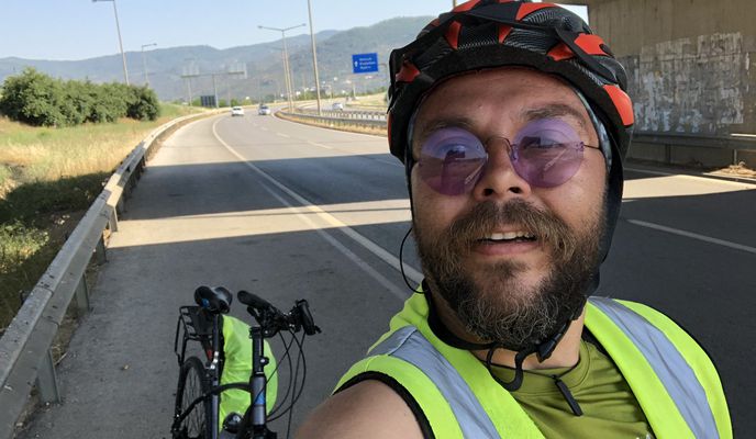 Photo 1 of the Bikemap route "Kuşadası - Torbalı Dönüş"