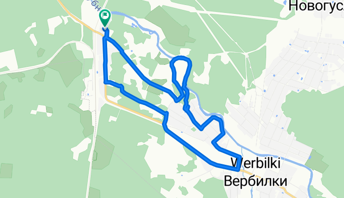 вербилки/дачная&gt;кантри-ресорт&gt;р.Дубна&gt;дачная
