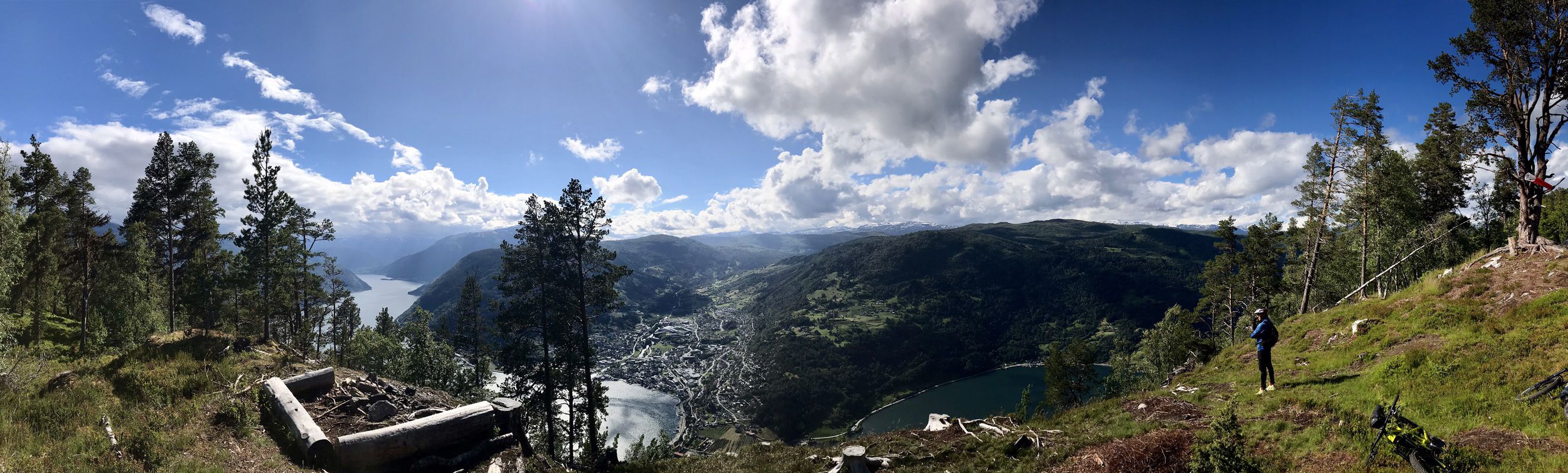 Langsame Fahrt in Sogndal