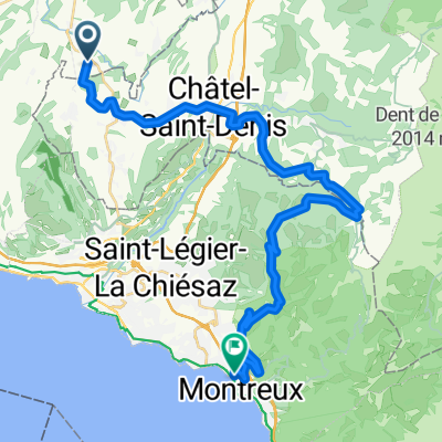 Palézieux-Châtel-Paccots-Chamby-Montreux