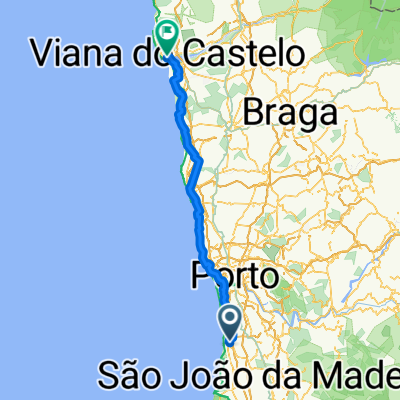 Espinho - Viana do Castelo 103km