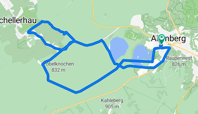 verkackte Scheiße in Altenberg