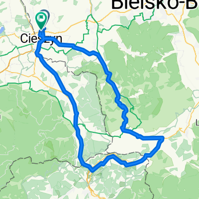 Cieszyn - Wisła - Koniaków - Mosty - Cieszyn