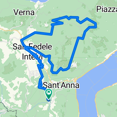 Giro a velocità lenta in Schignano